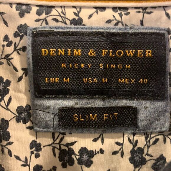 Denim & Flower Ricky Singh Slim Fit Polo Shirt - Picture 3 of 3